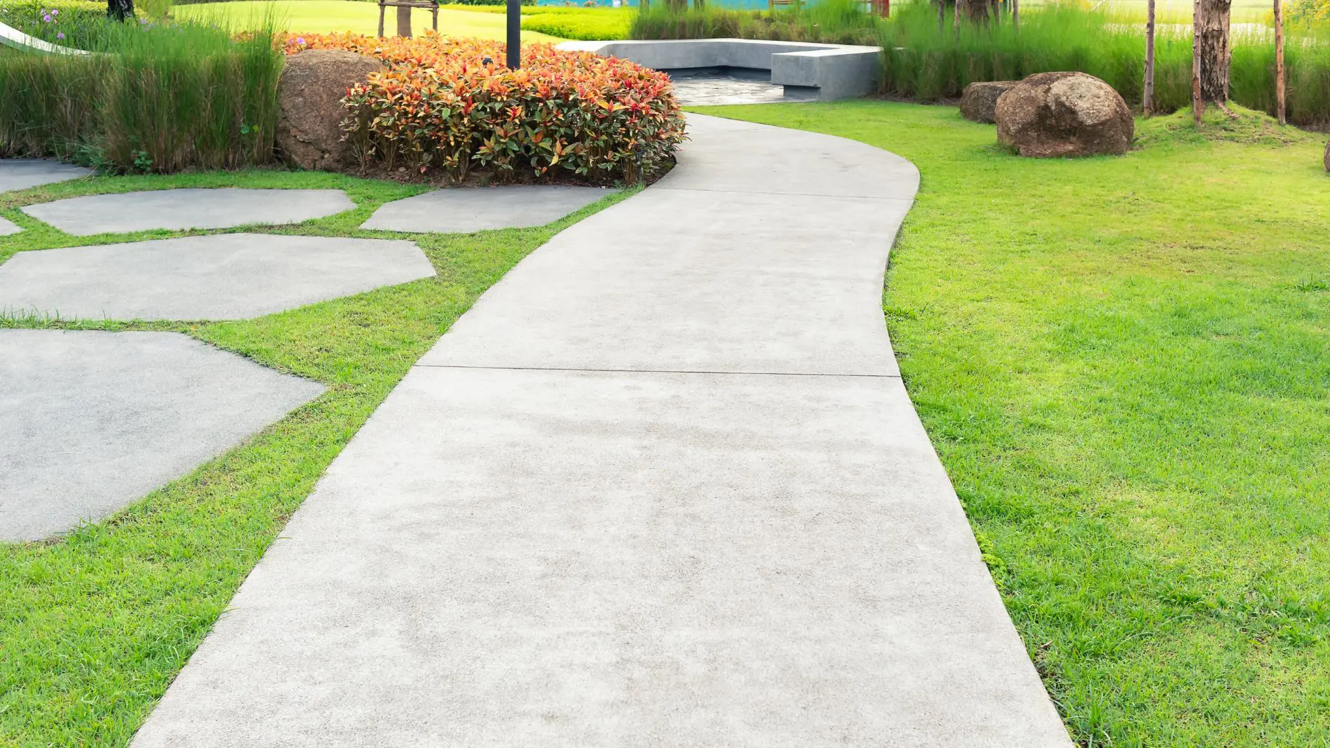 Concrete Walkway