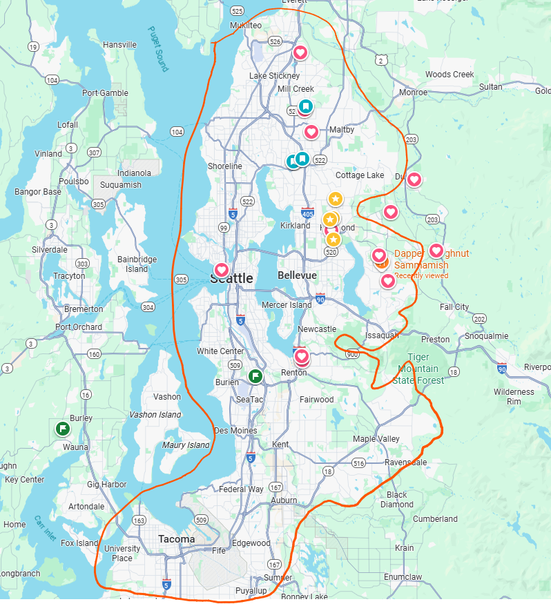 Local concrete work in the Greater Seattle area
